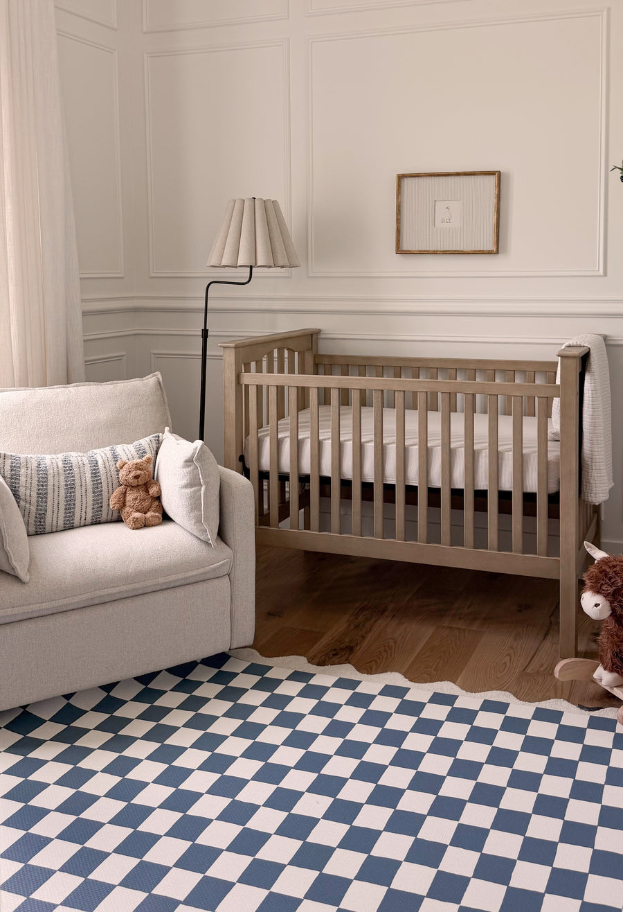Little Bot Baby Play Mat (Ofie mat, Oceanview Checkerboard and